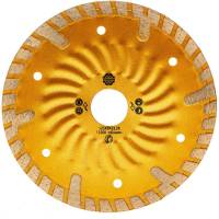 Алмазный диск турбо-волна защитный сегмент HOT PRESS 125х8х22.23 мм TORGWIN T874382