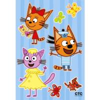 Наклейка Декоретто Три кота: Забавная Карамелька и друзья LK 1903 Декор