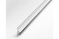 Профиль окантовочный внутренний алюминиевый ЛУКА 10 мм, 2,7 м, 5 шт, Белый УТ000024498