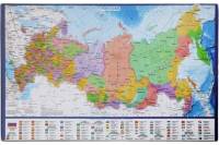 Офисная накладка на стол Calligrata Карта 38х59 см, карта России 3342398