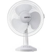 Настольный вентилятор Centek 30 Вт, диаметр: 34 см, 3 скорости, металлическая решётка CT-5007 White