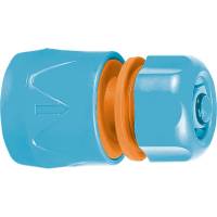 Соединитель быстросъемный с аквастопом, пластиковый, для шланга 1/2" Yard 64-2-018