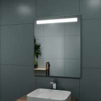 Зеркало для ванной GreenStone Bonito Led 700x800, с подсветкой, механический выключатель 67003