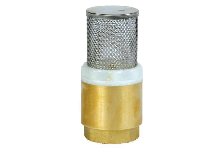 Клапан обратный из латуни 1", с сеткой  AquamotoR AR111003