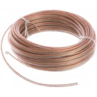 Акустический кабель REXANT 2х0,75 кв.мм прозрачный SILICON 01-6304-10