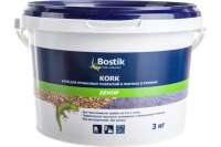 Клей для пробки Bostik KORK 3 кг 30615197