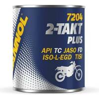 Масло моторное полусинтетическое 2-ТAKT PLUS 0.1 л, для 2Т двигателей (Metal) MANNOL 1405
