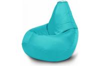 Кресло-мешок Mypuff Груша Бирюза, размер Компакт, оксфорд bm_372