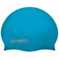 Силиконовая шапочка для плавания ATEMI SC303 голубая 00000095792