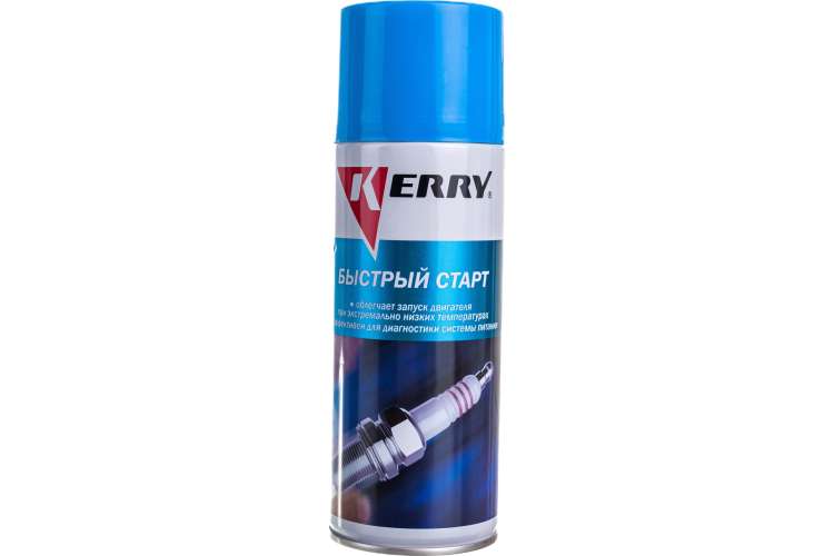 Жидкость для быстрого старта KERRY, аэрозоль, Клапан 360, 520 мл 11604794
