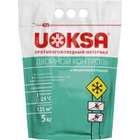 Противогололедный материал UOKSA с мраморной крошкой - 25 C, 5 кг, пакет 2205