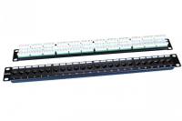 Патч-панель Hyperline PP3-19-24-8P8C-C5E-110D 19, 1U, 24 порта RJ-45, категория 5e, Dual 246095