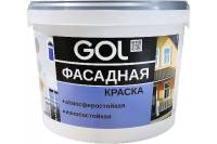 Акриловая фасадная краска Palizh GOL ВД-АК-2180 белоснежная 163 1,4 кг 11606110