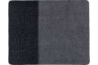 Плед Moroshka Don`t cross 130x170 см, черный/серый 919-202-01