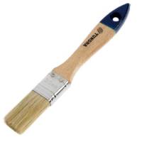 Кисть TUNDRA плоская натуральная щетина, деревянная ручка, 3", 75 мм 881506
