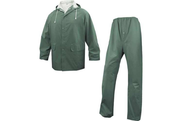 Влагозащитный костюм Delta Plus зеленый, р.XXL EN304VEXX2