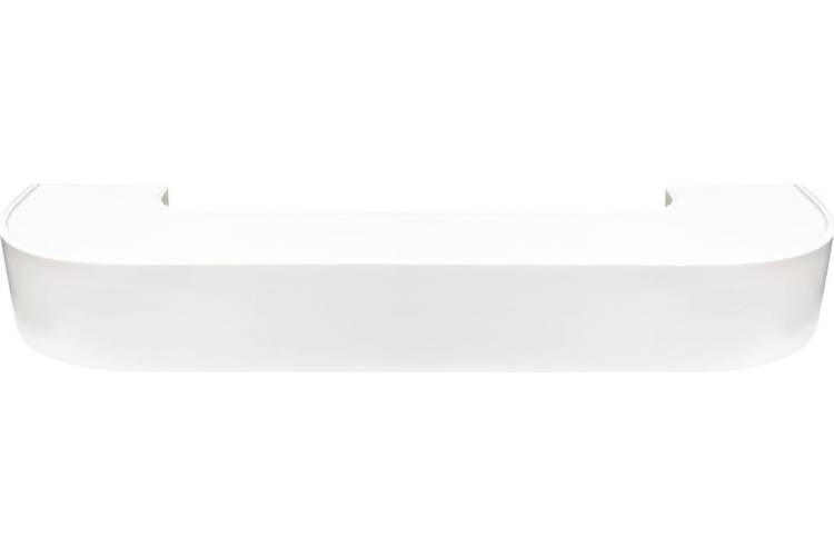 Составной трехрядный потолочный карниз DDA ВИНТАЖ с поворотами белый 2.6 м 79171