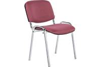 Стул Easy Chair FAEChair RioИЗО хром, ткань бордо С-29/ТК-11 244440