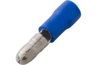 Штекерный изолированный разъем REXANT штекер 4мм 1.5-2.5кв.мм синий 08-0521