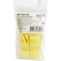 Прокалывающий ответвительный зажим STEKKER LD502-60 ЗПО-3 - 6,0 мм, желтый упаковка 10 шт 39347