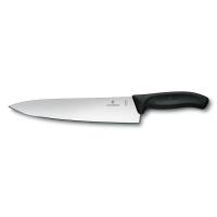 Разделочный нож Victorinox SwissClassic лезвие 25 см, чёрный 6.8003.25B