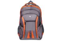 Рюкзак BRAUBERG SpeedWay 2, размер 46х32х19 см, серо-оранжевый, 224448