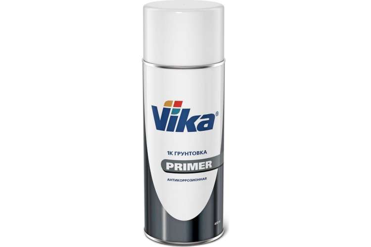 Алкидная грунтовка-праймер VIKA Primer аэрозоль, черная, 520 мл О00522