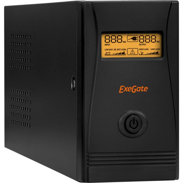 Источник бесперебойного питания ExeGate SpecialPro Smart LLB-600.LCD.AVR.C13 600VA/360W, LCD, AVR, 4хIEC-C13 285586