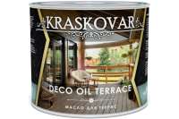 Масло для террас Kraskovar Deco Oil Terrace Графит 2,2 л 1256