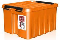 Контейнер с крышкой Rox Box 3.5 л, оранжевый 003-00.12