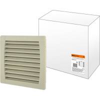 Вентиляционная решетка с фильтром TDM для вентилятора SQ0832-0013 325х325 мм белая SQ0832-0017