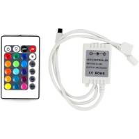 Контроллеры Lamper для RGB светодиодных лент IR 12 В с пультом ДУ 143-101-3