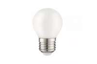 Лампа GAUSS Filament Шар 9W 590lm 3000К Е27 milky LED 1/10/50 105202109