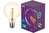 Светодиодная лампа REV VINTAGE Filament шар G95, E27, 5W, 2700K, DECO Premium, 32433 1
