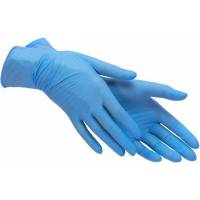 Нитриловые перчатки ЛЕТО, голубые, р. L 28198