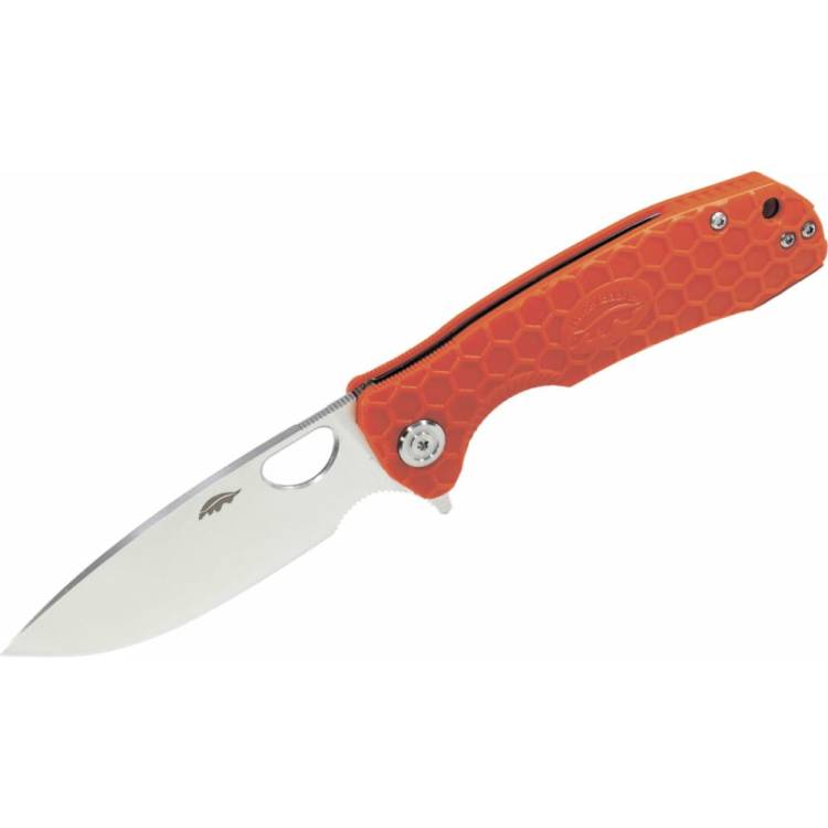 Нож Honey Badger Flipper M с оранжевой рукоятью HB1019
