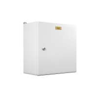 Электротехнический настенный шкаф ELBOX сплошная металлическая дверь, серый EMW-300.400.150-1-IP66