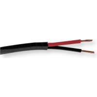 Стандартный многожильный кабель BERNER 50 м, 1,5 мм2, 2-жильный черный Красный 329398