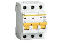 Автоматический модульный выключатель IEK 3п B 20А ВА 47-29 4.5кА ИЭК MVA20-3-020-B