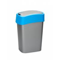 Контейнер для мусора CURVER FLIP BIN 10 л, голубой 02170-734-00