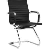 Кресло для посетителей Стул Груп TopChairs Visit, черное D-101L black
