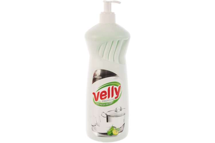 Средство для мытья посуды Grass Velly Premium лайм и мята, 1000 мл 125424