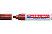 Перманентный маркер Edding клиновидный наконечник, 4-12 мм, коричневый E-800#7