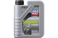 Полусинтетическое моторное масло для скутеров 1л LIQUI MOLY Motorbike 2T Semisynth Scooter Street 3983