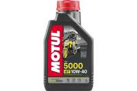 Моторное масло 5000 4T SAE 10W40 1 л MOTUL 104054