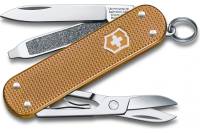 Нож-брелок Victorinox Classic SD Alox Colors Wet Sand 58 мм, 5 функций, песочный 0.6221.255G