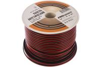Акустический кабель 2х1.00 кв.мм, красно-черный, 100м PROCONNECT 01-6105-6