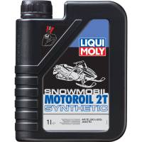 Синтетическое моторное масло для снегоходов 1л LIQUI MOLY Snowmobil Motoroil 2T Synthetic 2382