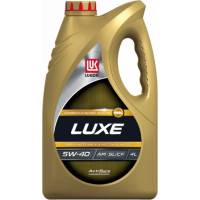 Моторное масло Лукойл ЛЮКС полусинтетическое SAE 5W-40, API SL/CF, 4 л 19190