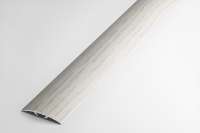 Порог одноуровневый алюминиевый Лука 31,2 мм, 2,7 м, декоративный, Дуб арктик УТ000022459